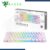 Teclado Razer Huntsman Mini-Click Purple Switch Mercury, Branco