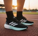 Tênis adidas Boost Run Preto Verde Feminino Para Corrida