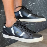 Tênis Couro Lacoste Sideline Pro Masculino