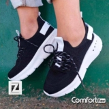 Tênis Jogger Comfortflex Knit Feminino