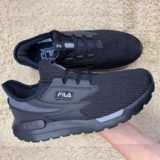 Tênis Masculino Fila Tr Knit Original Fitness Academia Preto
