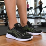 Tênis Masculino Para Academia Caminhada Confortável Preto