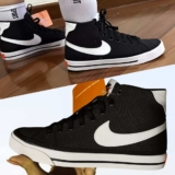 Tênis Nike Sportswear Court Legacy Canvas Mid Feminino