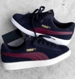 Tênis Puma Smash V2 – Marinho+Vermelho