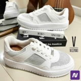 Tênis Vizzano Tela Gliter Shine Feminino
