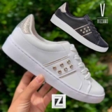 Tênis Vizzano Tira Pronta Strass Feminino