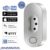 Tomada Inteligente 10A Casa Automatizada Wifi App Smart Life Alexa Android e iOS