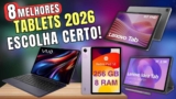 Top 8 tablets custo-benefício de 2026: lista completa para estudar, trabalhar e se divertir
