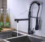 Torneira de Cozinha Gourmet Monocomando Duo 50cm Preto – Mm House