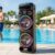 Torre de Som AIWA T2W-02 2300W Woofers 10″ Bluetooth RGB Bivolt