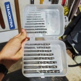 Tramontina 43141519, Jogo de Brocas para Aço 19 Peças