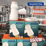 Tramontina Ducha Elétrica 3 Temperaturas 5500 W 127 V Chuveiro Branco