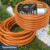 Tramontina Mangueira Super Flex com Engates Rosqueados e Esguicho em PVC Laranja, 15M