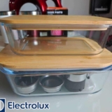 Travessas Refratárias com Tampa de Bambu Electrolux