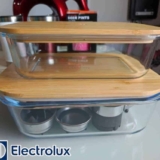 Travessas Refratárias com Tampa de Bambu Electrolux