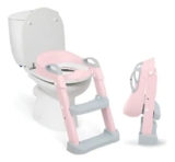 Troninho Redutor Assento 2 Em 1 Com Escada Pink Lea Kikkaboo