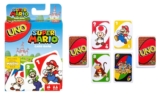 UNO Super Mario Bros, Jogo de Cartas, Para Crianças, Adultos & Noite de Jogos, Mattel