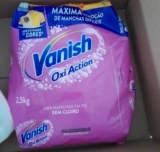 Vanish Tira Manchas Em Pó, Multi Power Oxi Action, para Roupas Coloridas Refil 2,5Kg