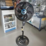 Ventilador De Chão Coluna Ajustável Eco 3 Velocidades Turbo