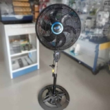 Ventilador De Chão Coluna Ajustável Eco 3 Velocidades Turbo