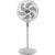 Ventilador de Coluna Delfos TS+ Branco – Coluna, Hélice Com 6 Pás, 3 Velocidades, Turbo, Motor Silencioso, Alça Para Transporte, Desmontável -Mallory