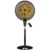 Ventilador de Coluna Mallory Neo Air 15 Air Timer 40cm com 15 Pás, 140W, Controle Remoto – Preto/Dourado