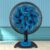 Ventilador de Mesa Mallory Air Care Revolution 3 Velocidades 40cm Preto/Azul