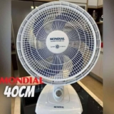 Ventilador de Mesa Mondial Super Power VSP-40-W 40cm 6 Pás 3 Velocidades Branco e Azul