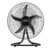 Ventilador de Mesa Mondial Turbo Pro VM-PRO-55 – 48,4 cm 5 Pás 3 Velocidades Preto Bivolt