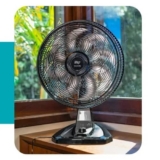 Ventilador de Parede e Mesa WAP FLOW TURBO com 8 Pás 3 Velocidades