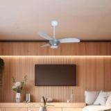 Ventilador de Teto Ventisol Wind Plus Inverter Silver Controle Remoto Led Integrada – Bivolt