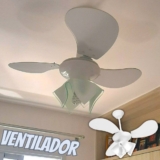 Ventilador Greco 220V 3P, Tron, Branco