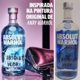 Vodka Absolut Warhol Edição Limitada – 1 Litro