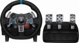 Volante e Pedais Logitech G29 Driving Force com Force Feedback para PS5, PS4, PS3 e PC
