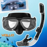Vollo Kit de Mergulho Máscara + Snorkel