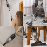 WAP Aspirador de Pó Vertical SILENT SPEED MAX 3 em 1, Compacto, 1 Litro, com Extensor Removível, 145mbar 1350W