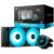 Water Cooler 240mm Gammaxx L240 V2 RGB Intel e AMD 2 Fan 12CM Mangueiras de Nylon – DP-H12RF-GL240V2, DEEPCOOL