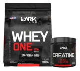 Whey One 900g Baunilha + Creatina 300g Dark Lab