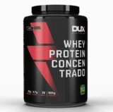 Whey Protein Concentrado Chocolate Pote 900g – Contribui para o Ganho Muscular Hipertrofia – Dux Human Health