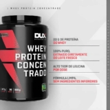 Whey Protein Concentrdo Dux Sabor Chocolate Branco