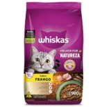 whiskas Ração Whiskas Melhor Por Natureza Frango Gatos Adultos 900G