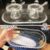 Wolff Pearl Travessa Oval de Cristal, Transparente, 30 x 15 x 2 cm